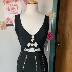 Sexy Little Black Bandage Dress WOW Couture